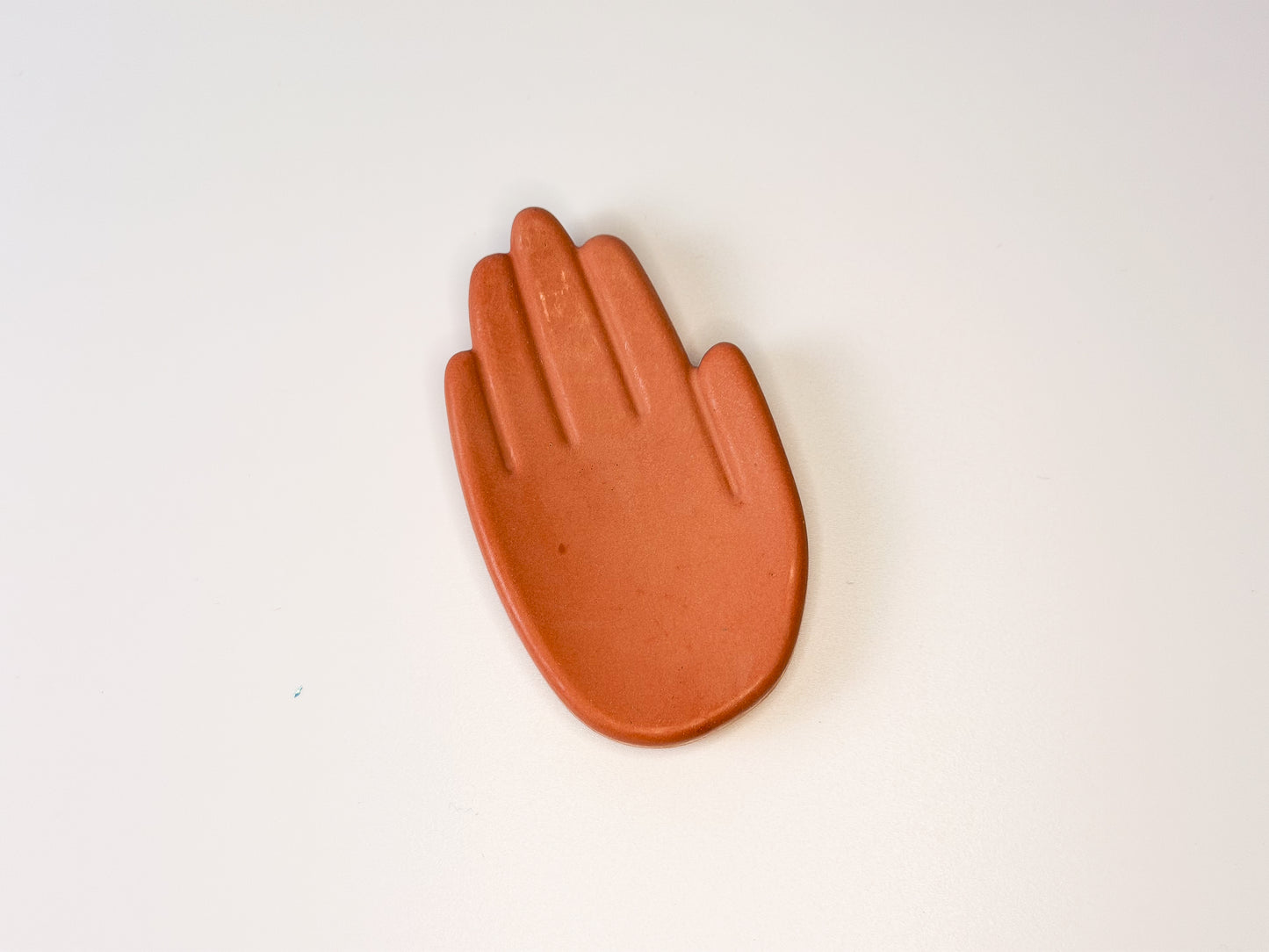 Earth Tone Mini Hand Trinket Tray