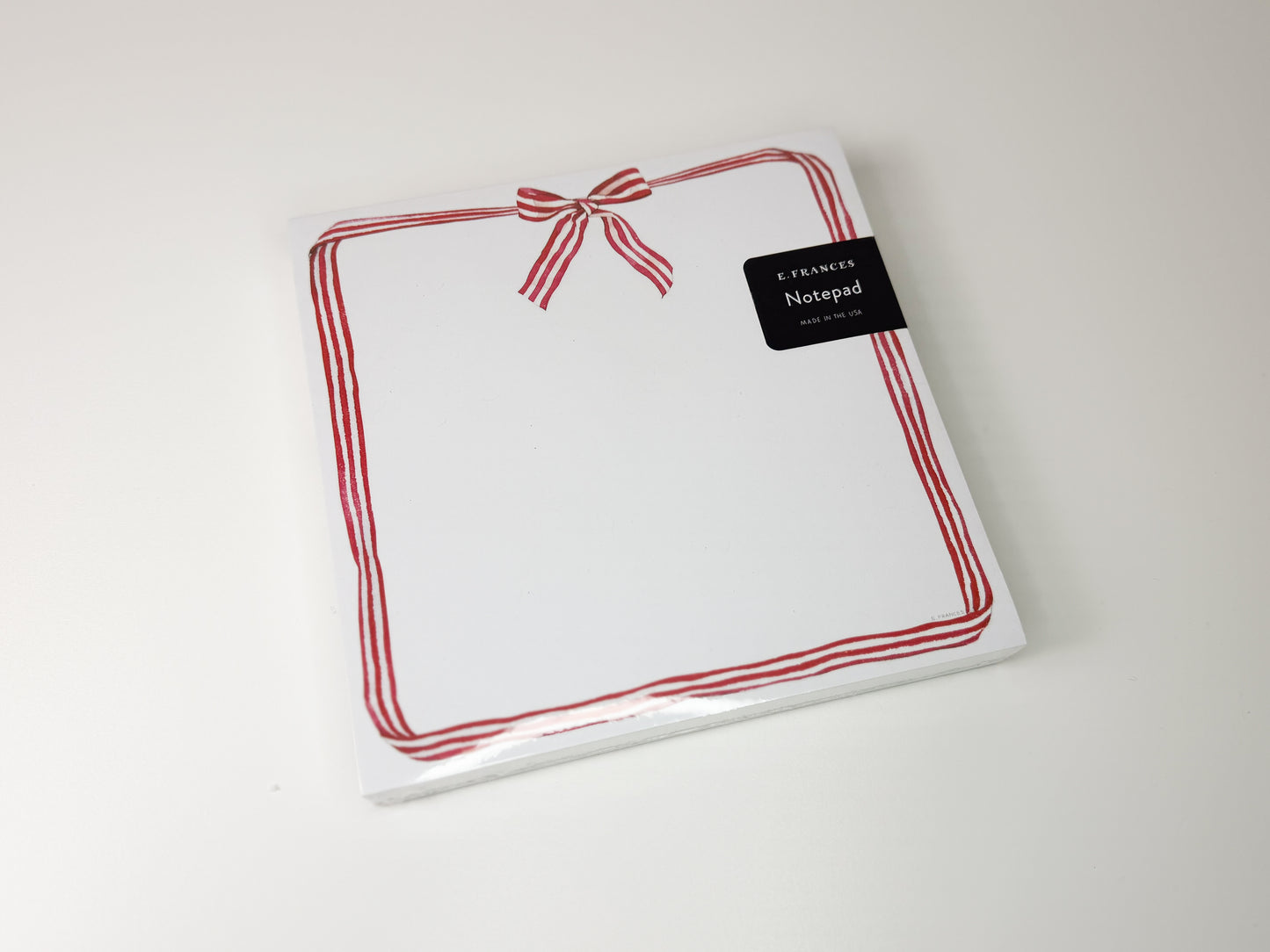 Red Ribbon Candy Chunky Notepad