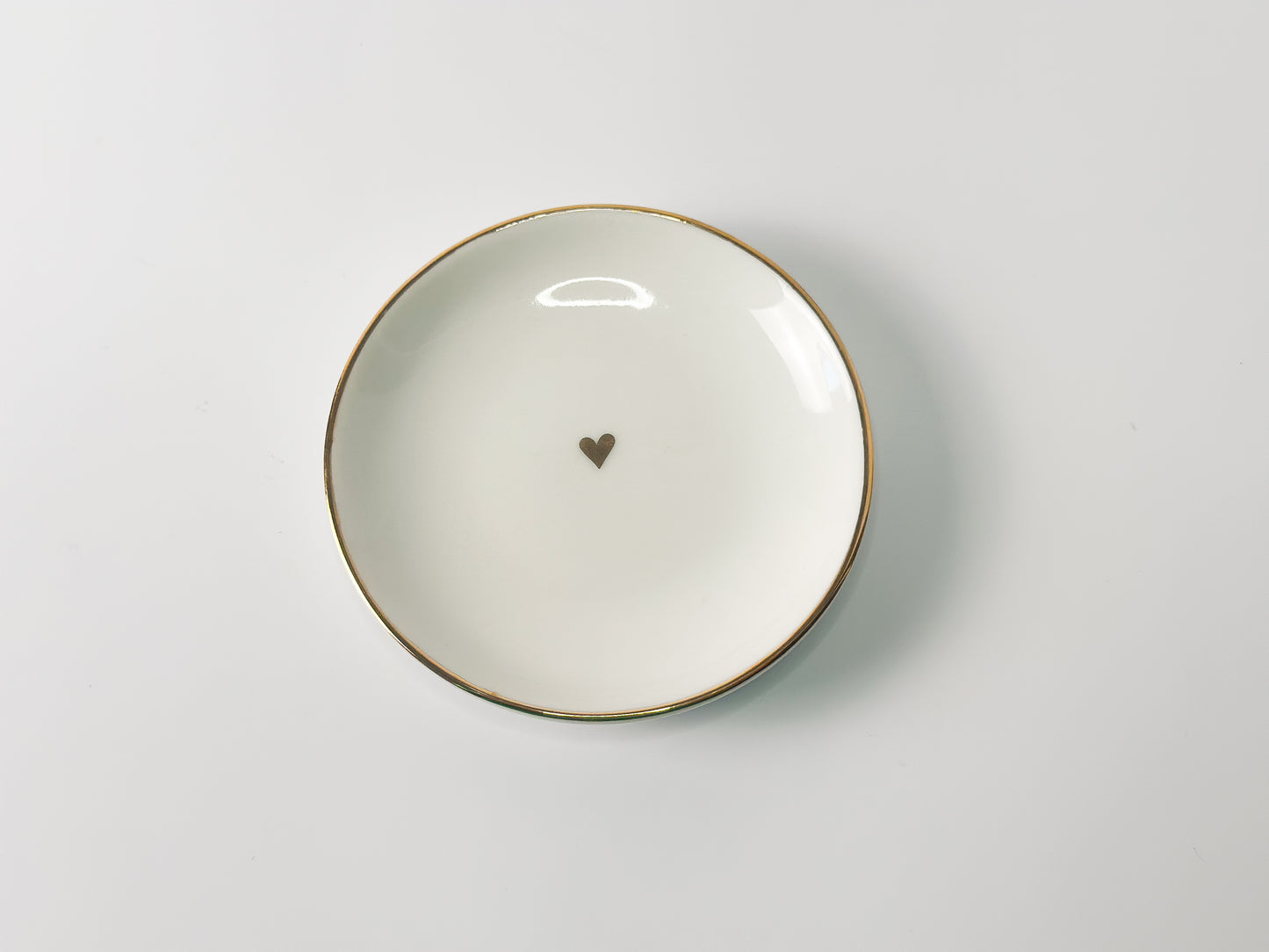 Trinket Tray, Small Round Heart