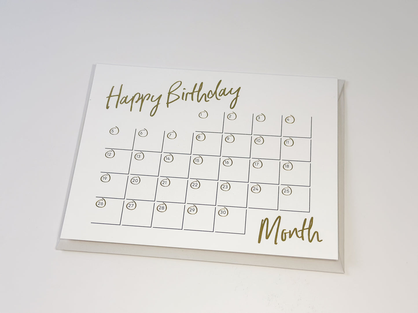 Happy Birthday Month