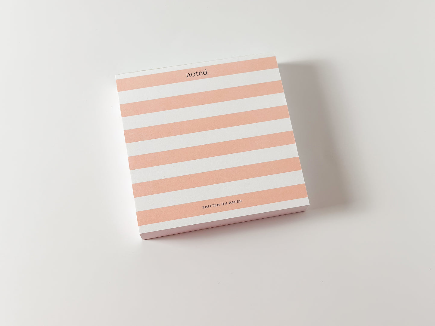 Peony Striped Chunky Notepad