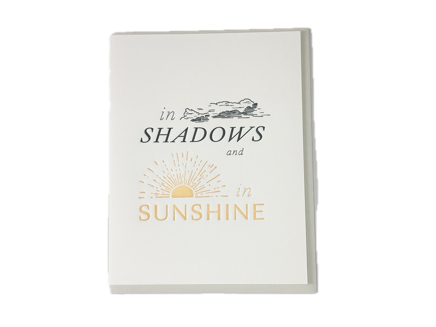 In Shadows and Sunshine