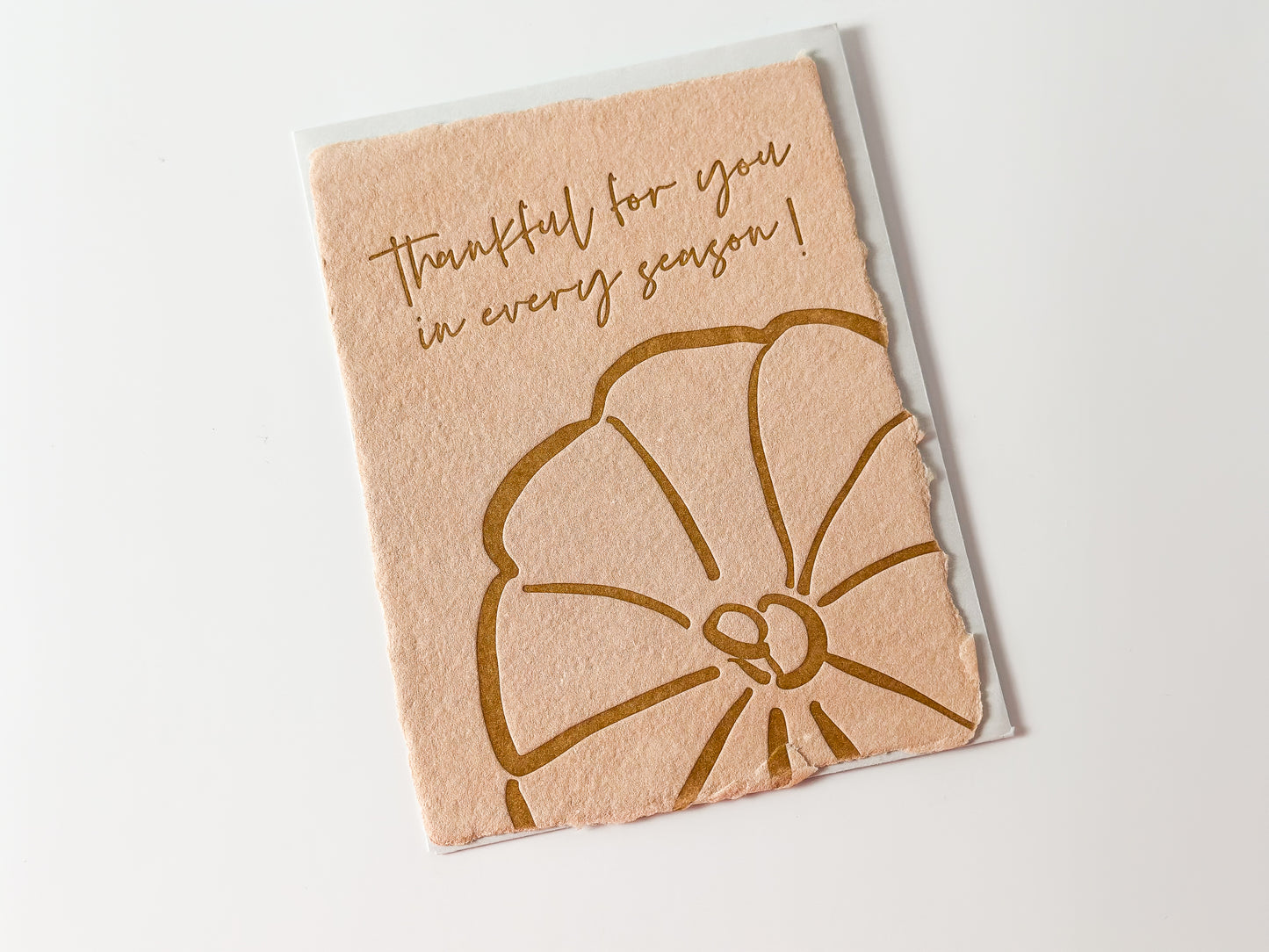 Thankful for you In Every Season Card