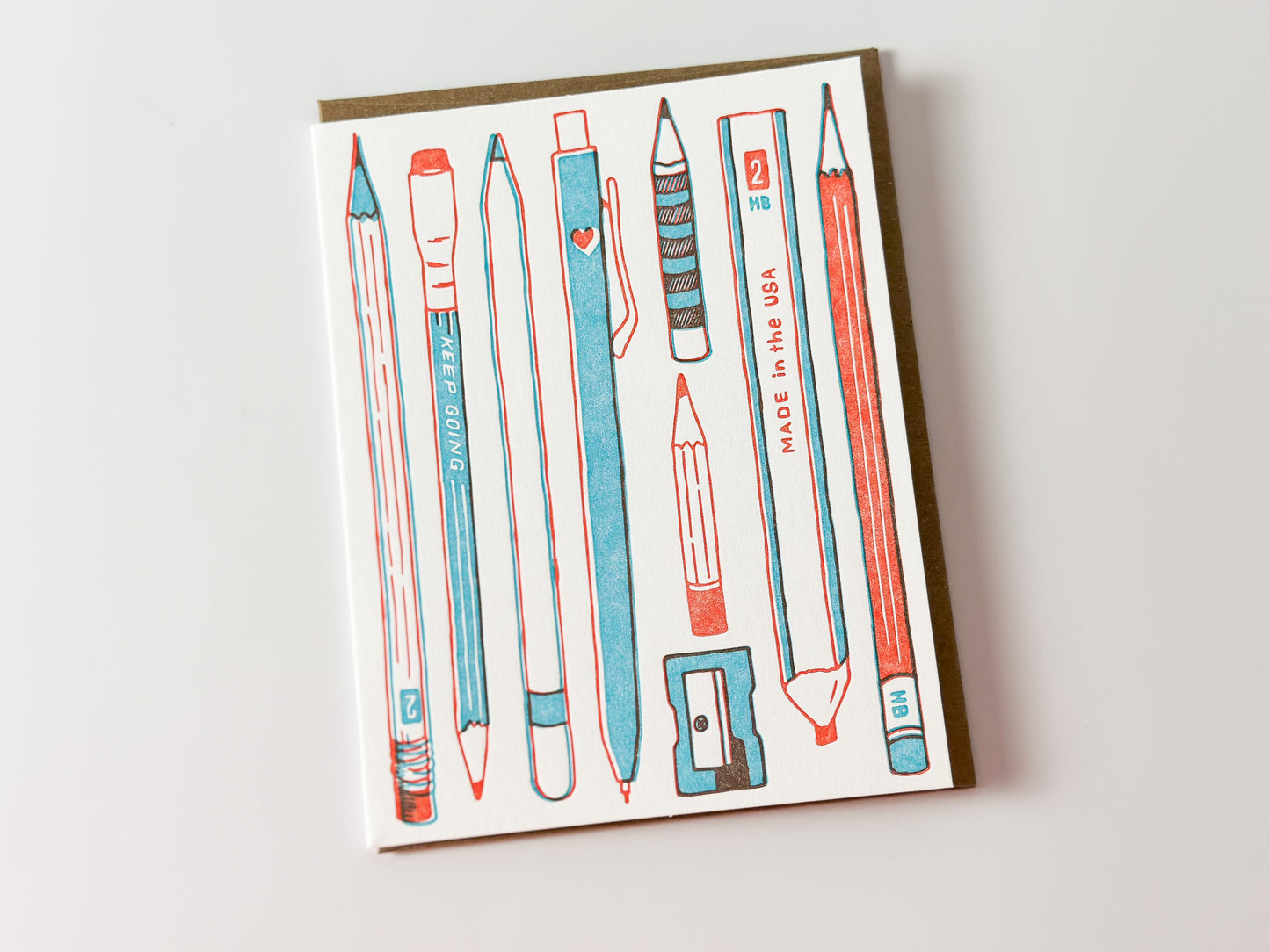 Pencil Collection Card