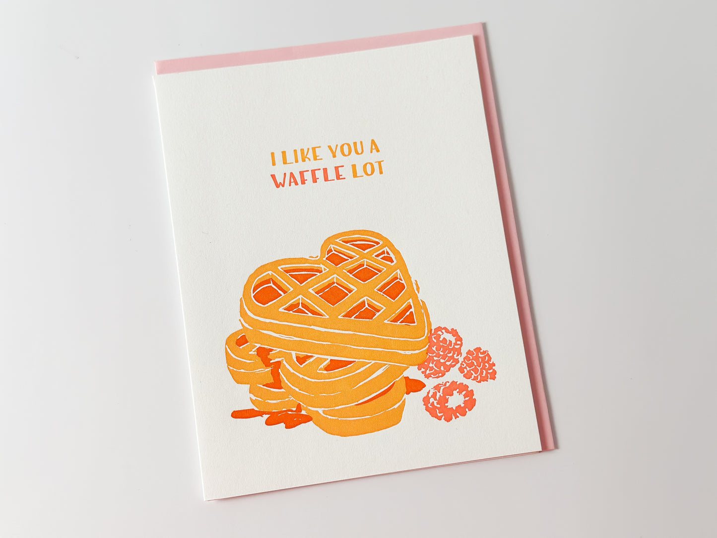 I Love You a Waffle Lot Card