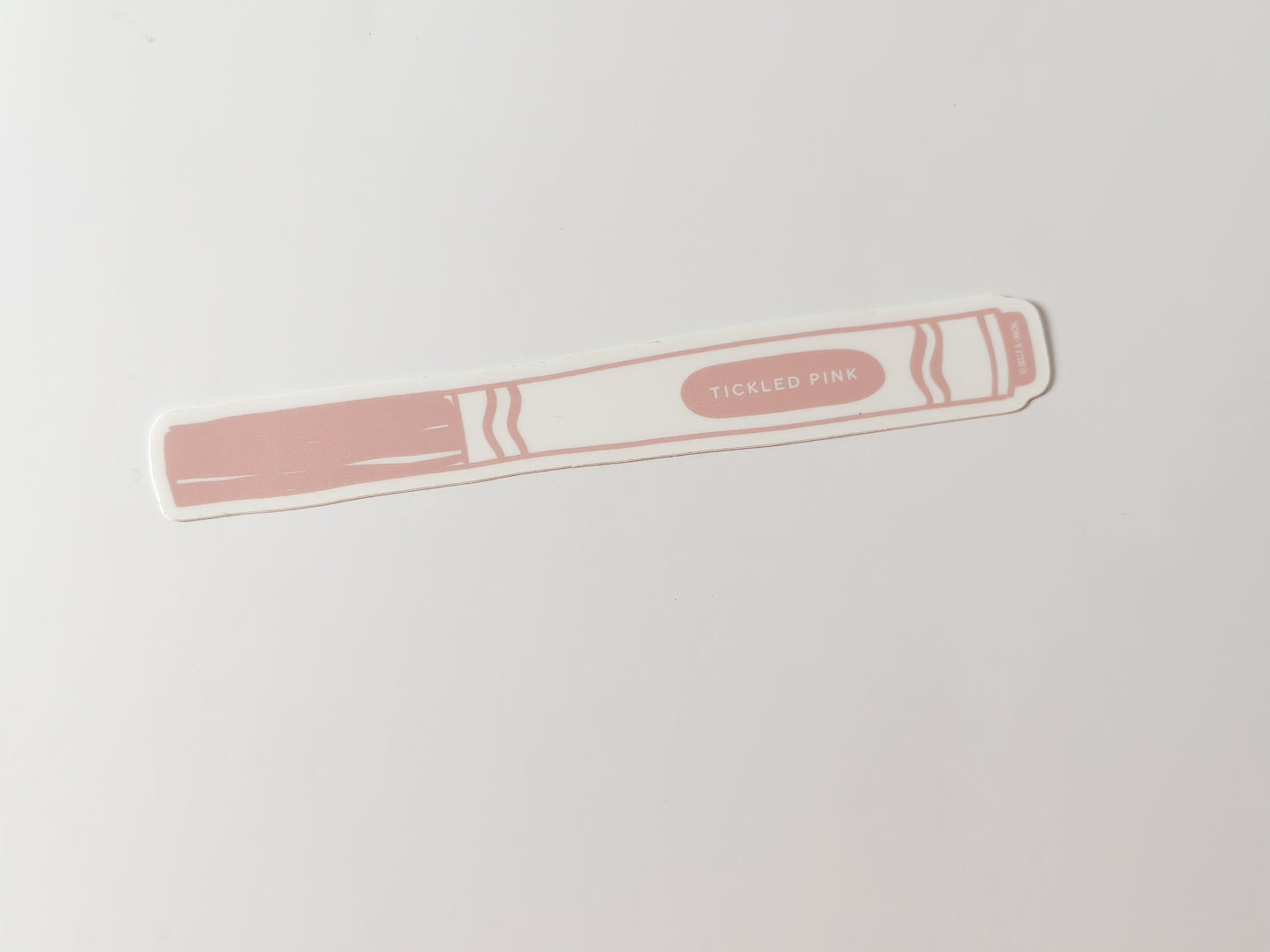 Tickled Pink Marker Sticker