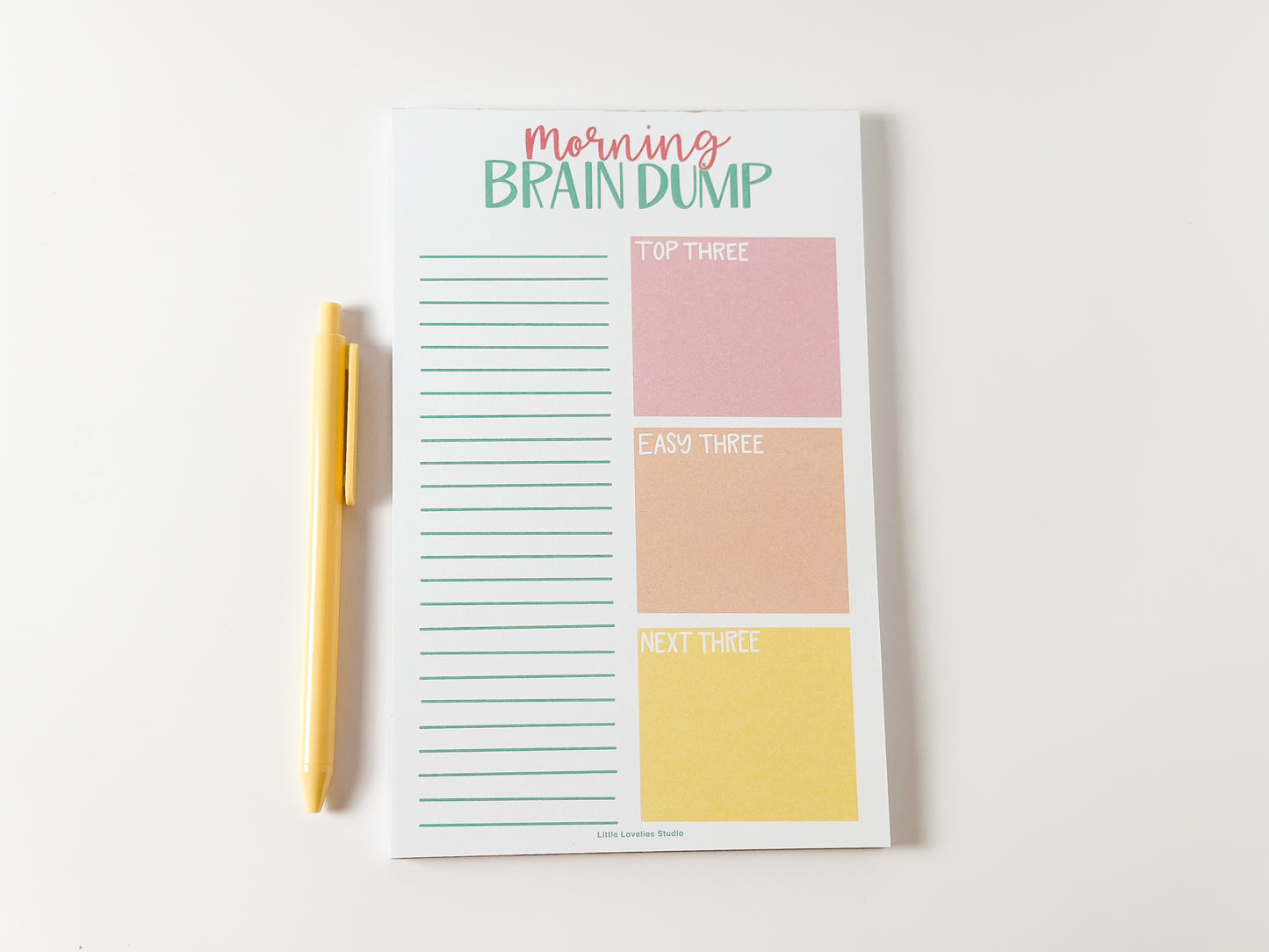 Little Lovelies Morning Brain Dump
