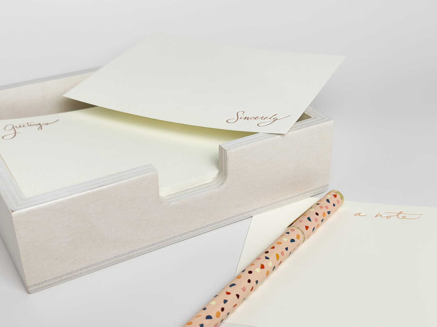 Belle and Union Greetings Correspondence Collection desktop note set