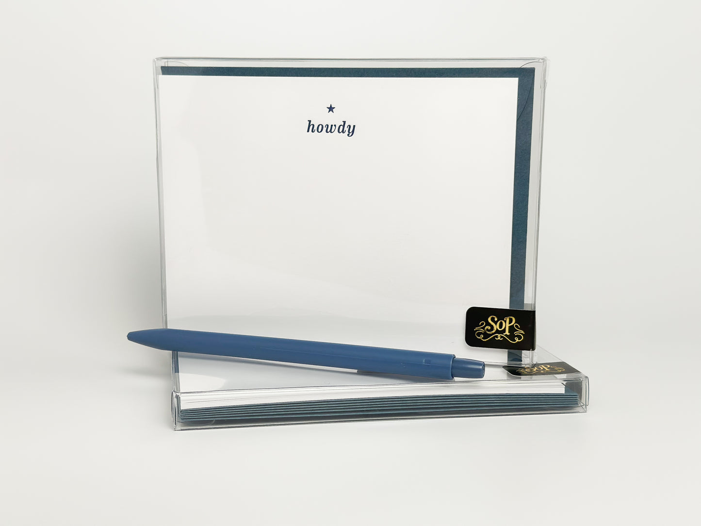 Smitten on Paper Howdy Notecard Set