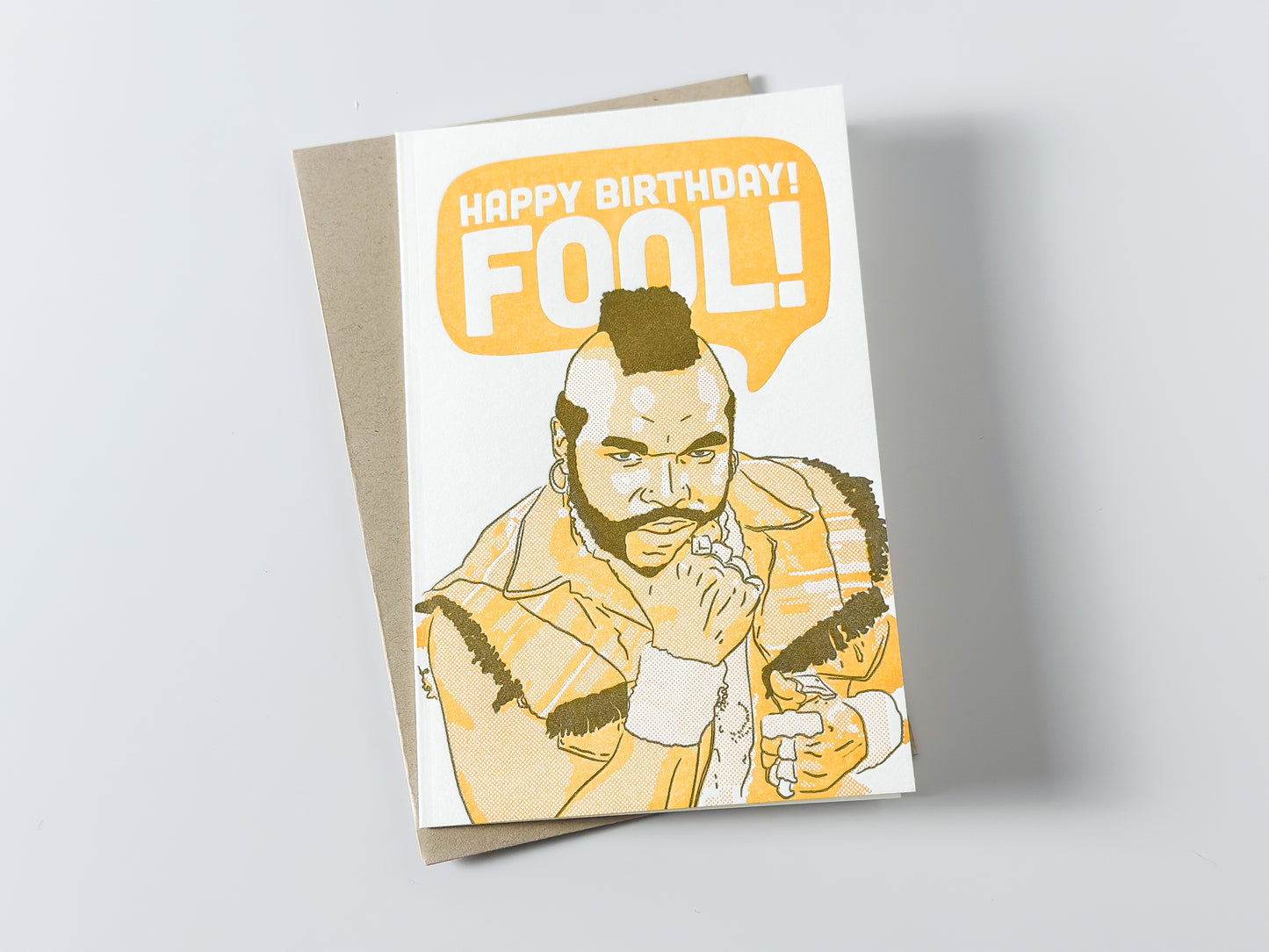 Mr. T Birthday Card