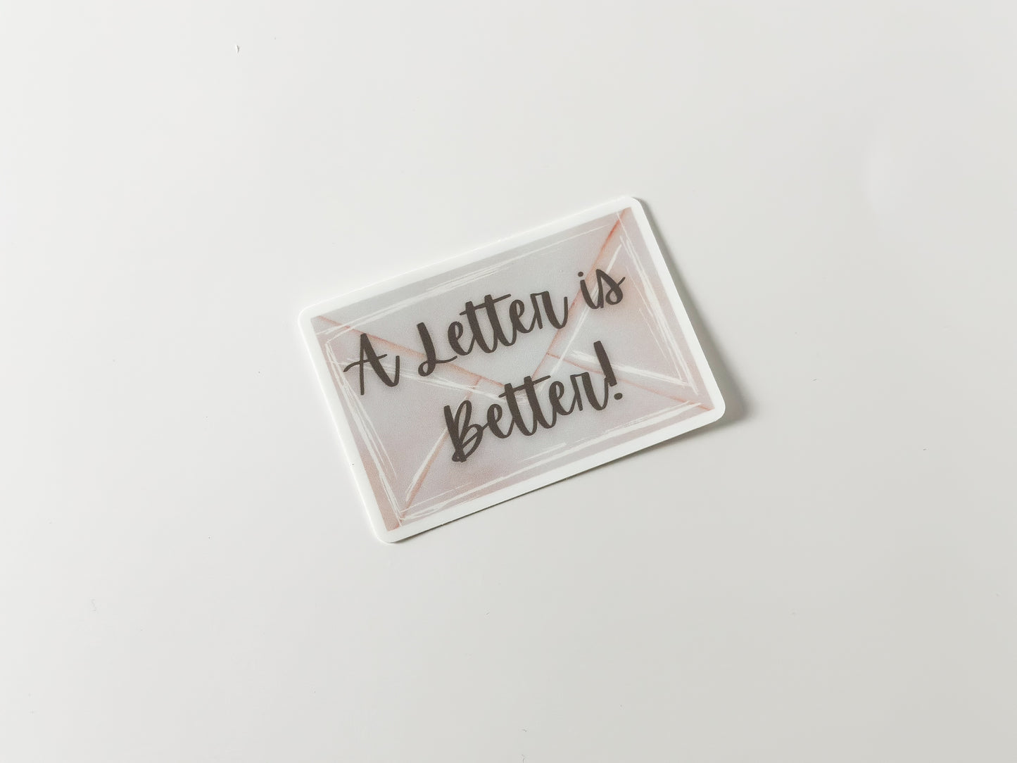 Letter is Better Sticker