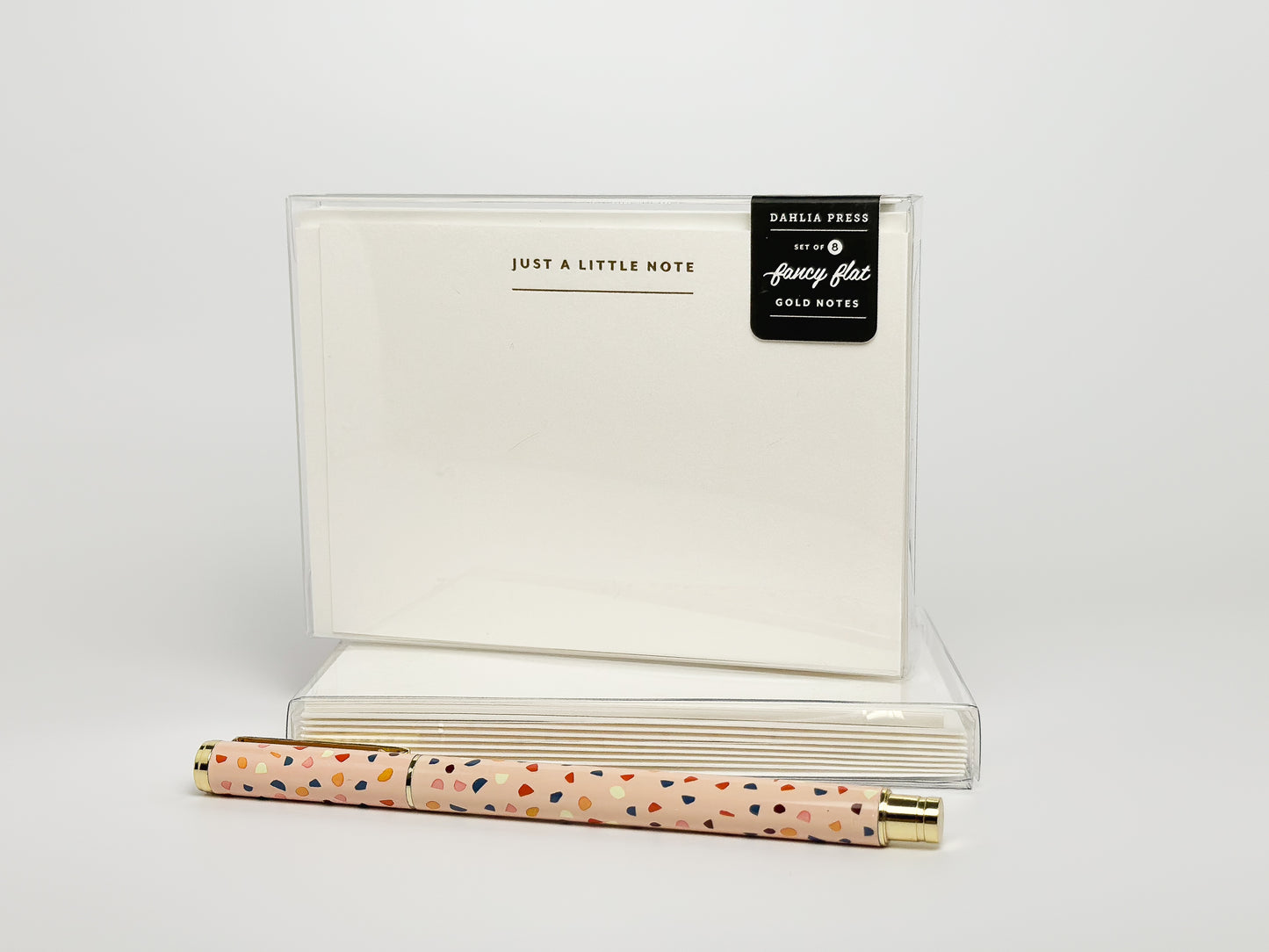 Dahlia Press Little Note Fancy Flat Notecard Set