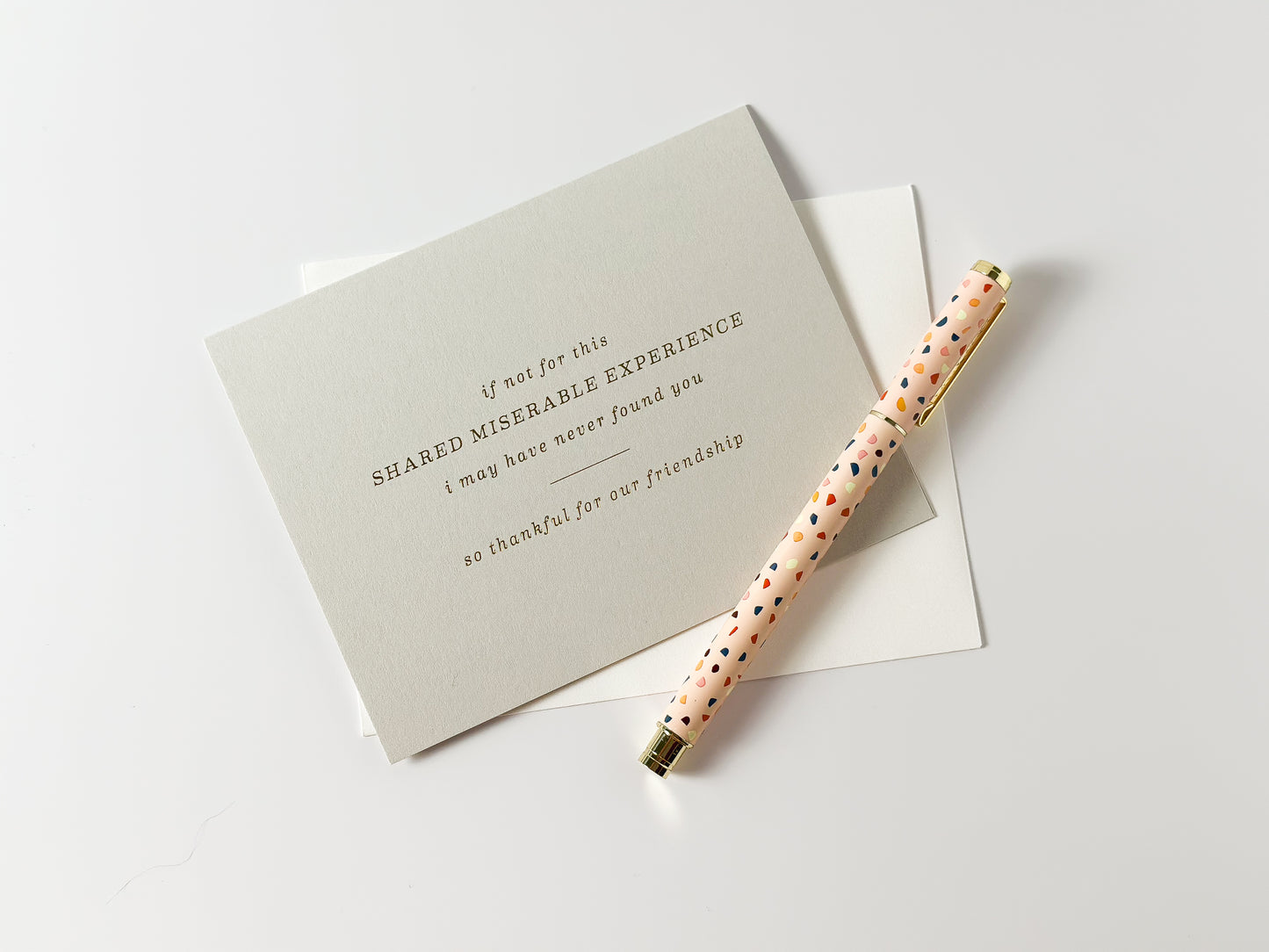 Shared Misery Greeting Card