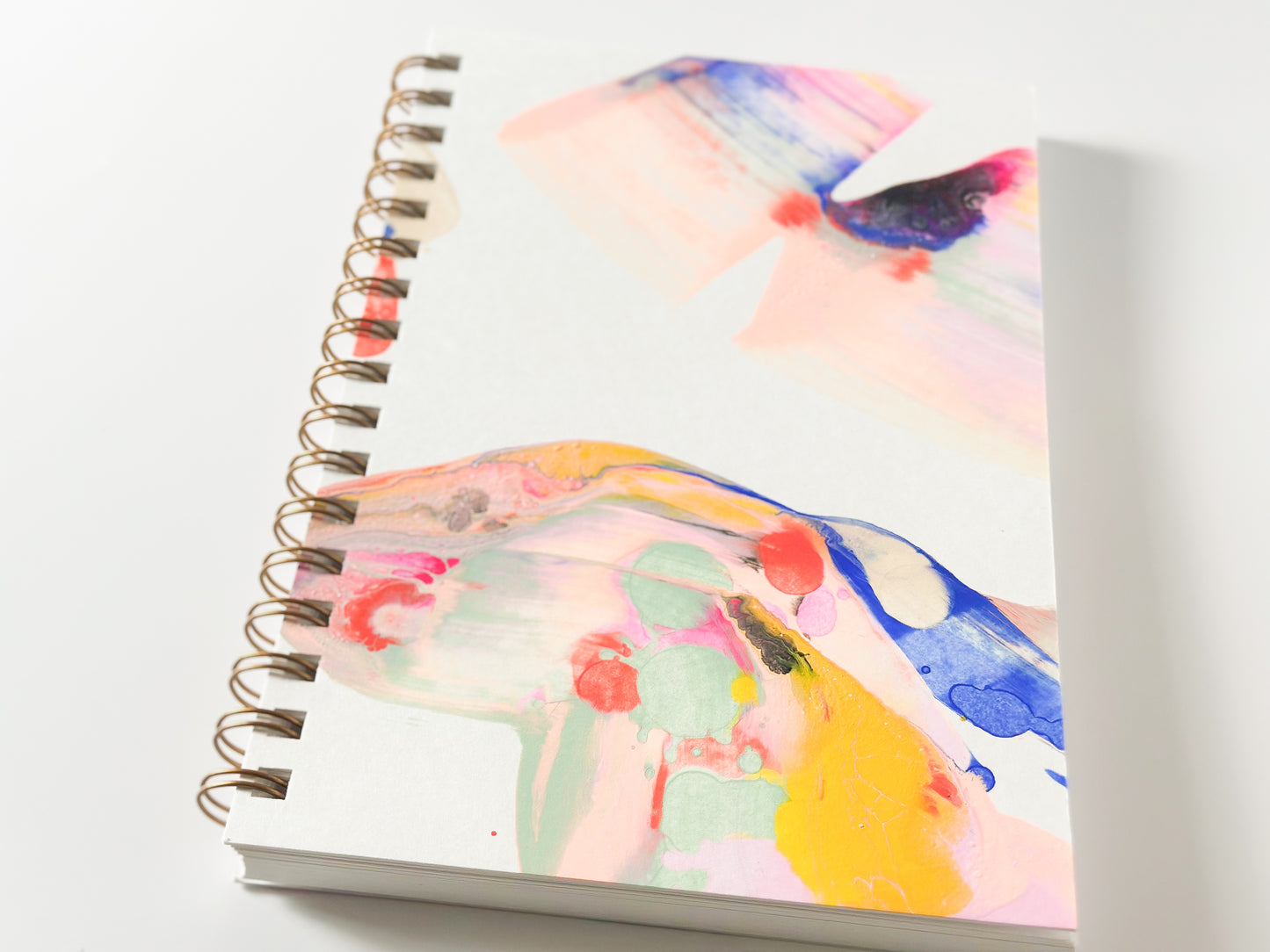 Moglea Painted Notebook Candy Swirl