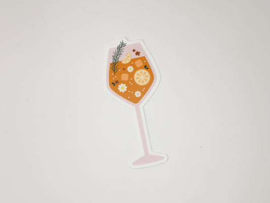 Aperol Spritz Vinyl Sticker