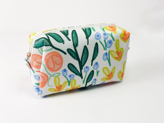 Lauren Floral Zipper Pouch