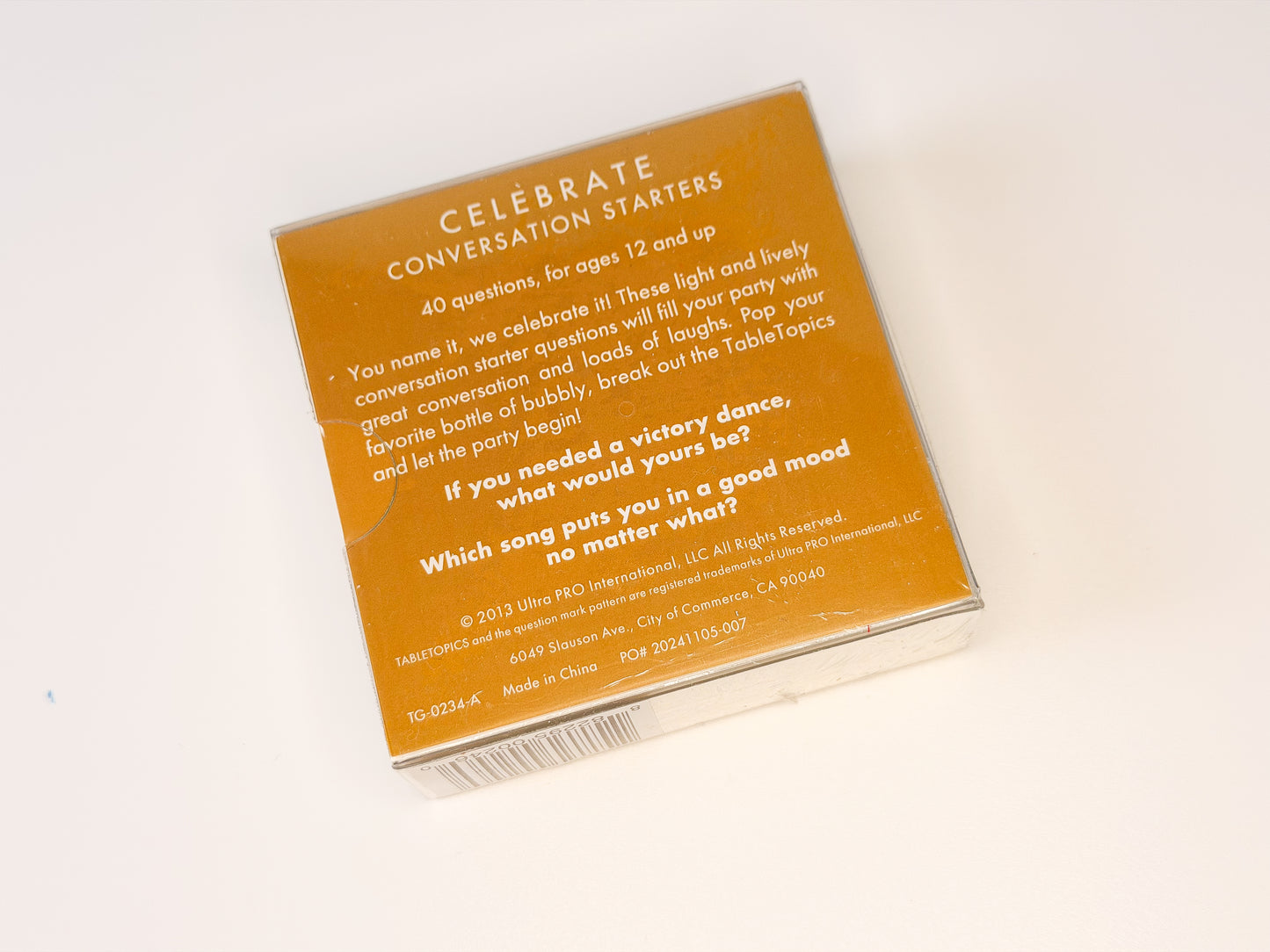 Celebrate Table Topics To Go