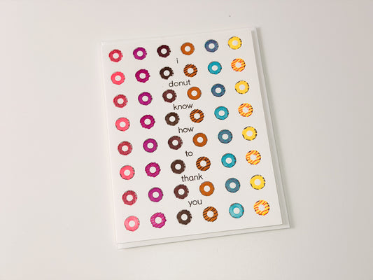 Donut Know How to Thank You