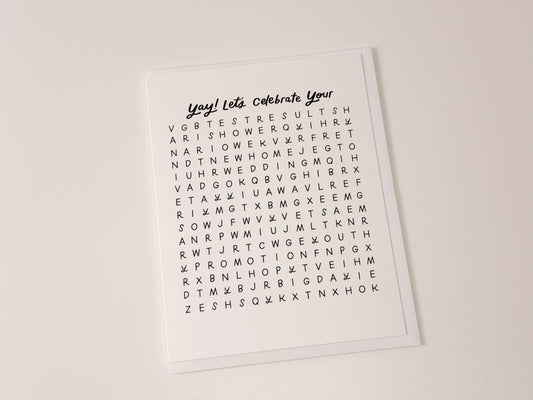 Word Search Celebrate