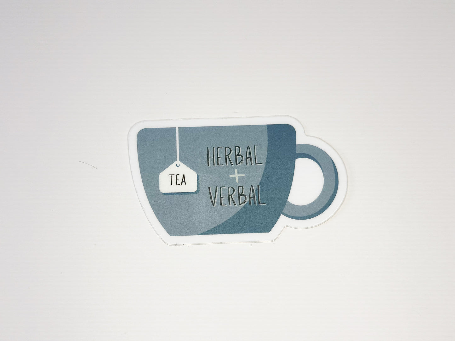 Herbal + Verbal Tea Sticker