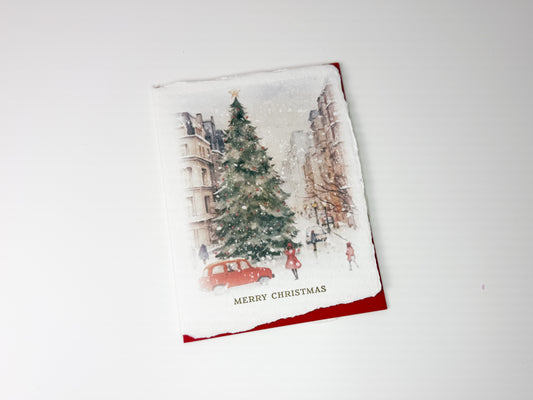 Merry Christmas Classic Scene