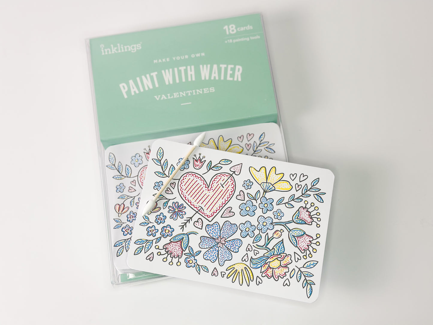 Paint With Water Valentines