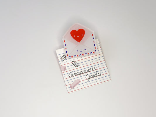 Happy Envelope Decorative Clip