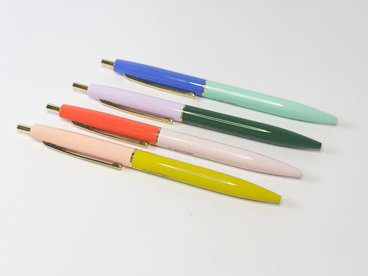 Rainbow Retro Pen Set of 4