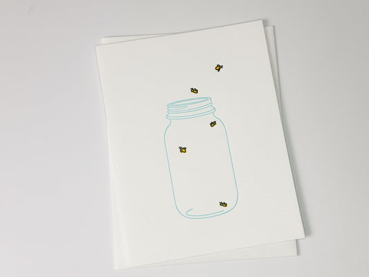 Fireflies Mason Jar