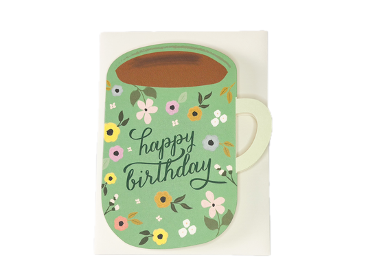 Birthday Mug Die Cut