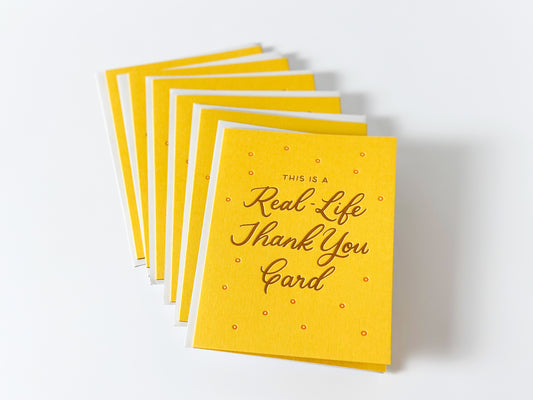 Real Life Thank You Note Boxed Set
