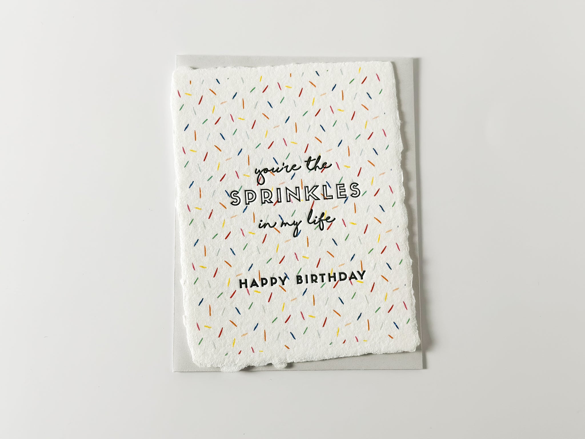 You're the Sprinkles in My Life Birthday Card