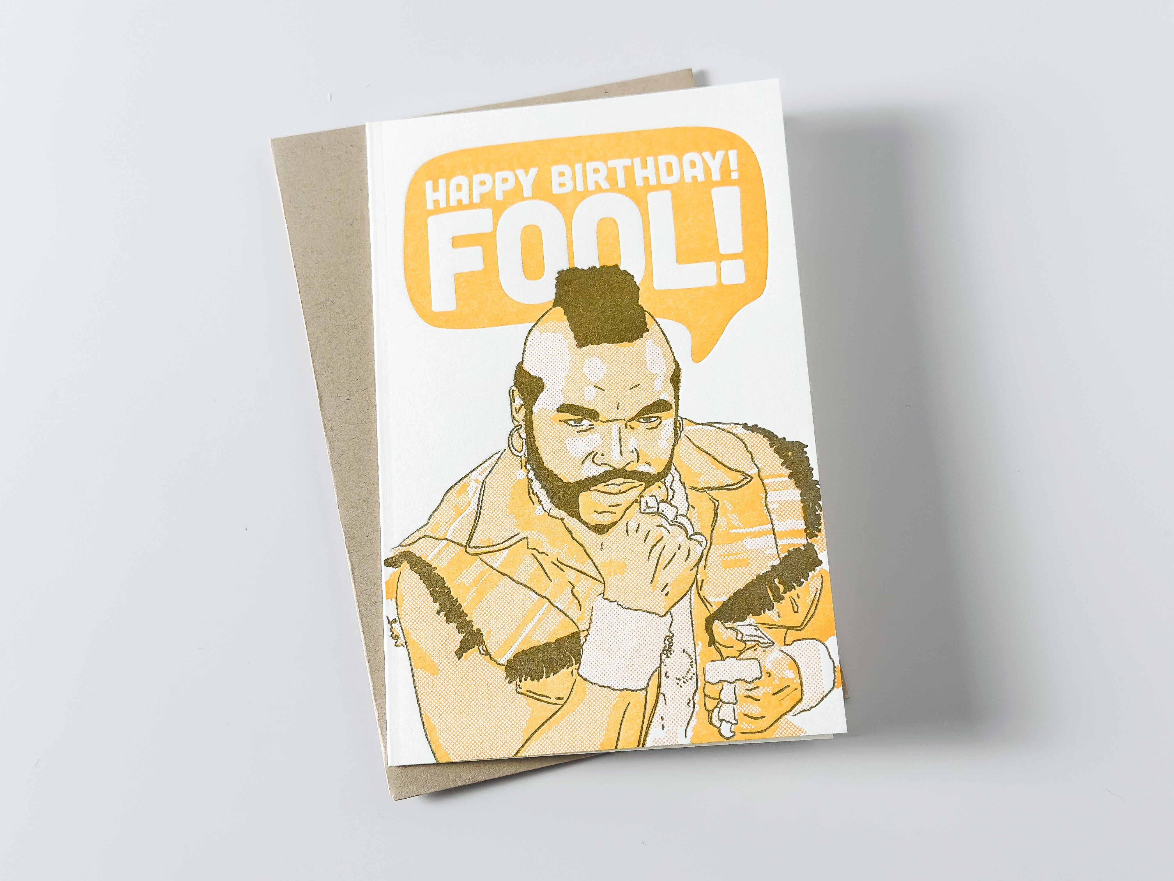 Mr. T Birthday Card – Postmark’d Studio