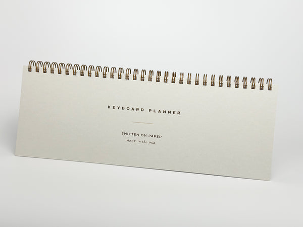 Smitten on Paper Keyboard Planner