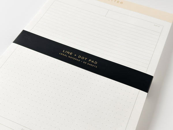 Smitten on Paper Jotter Legal Pad